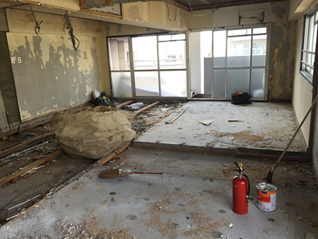 現地調査!続き マンションリフォーム~解体~_f0300358_1451636.jpg