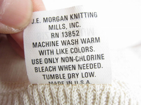 デッドストック米軍ハニカム サーマル J.E.MORGAN KNITTING_e0337274_175318.jpg