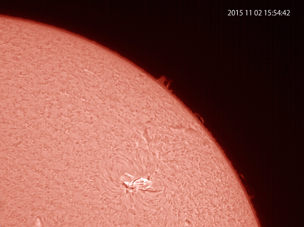 11月2日の太陽_e0174091_23163534.jpg