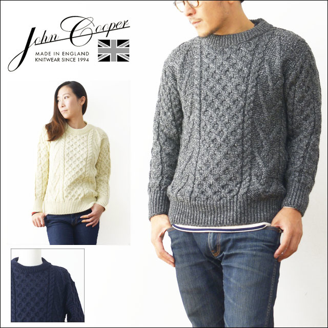 JOHN COOPER KNITWEAR [ジョンクーパーニットウェア]  DONNELLY ARAN CABLE [ARAN CABLE] MEN\'S/LADY\'S_f0051306_17154658.jpg
