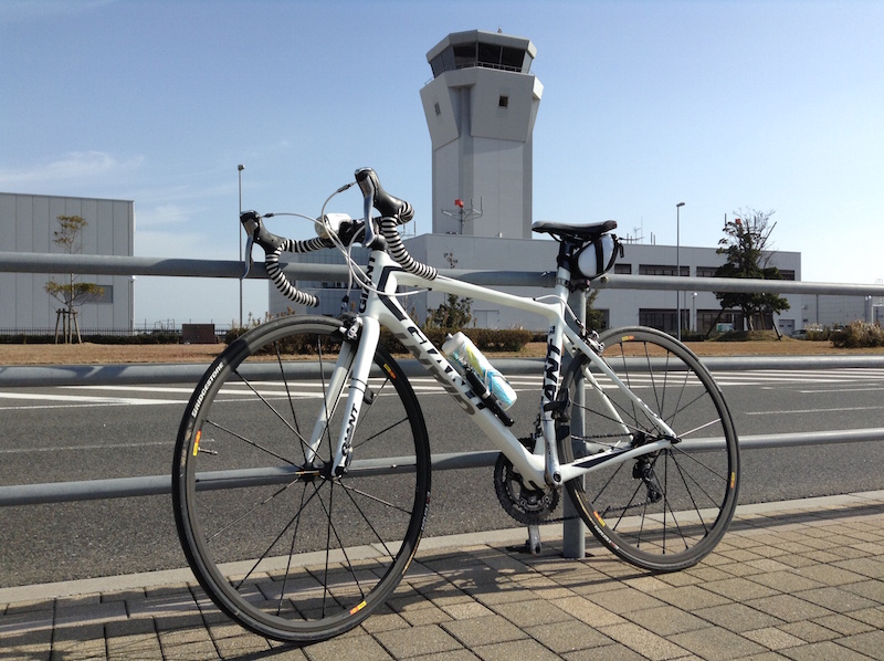 2014年式 ロードバイク GIANT TCR advanced 室内保管 落車無し