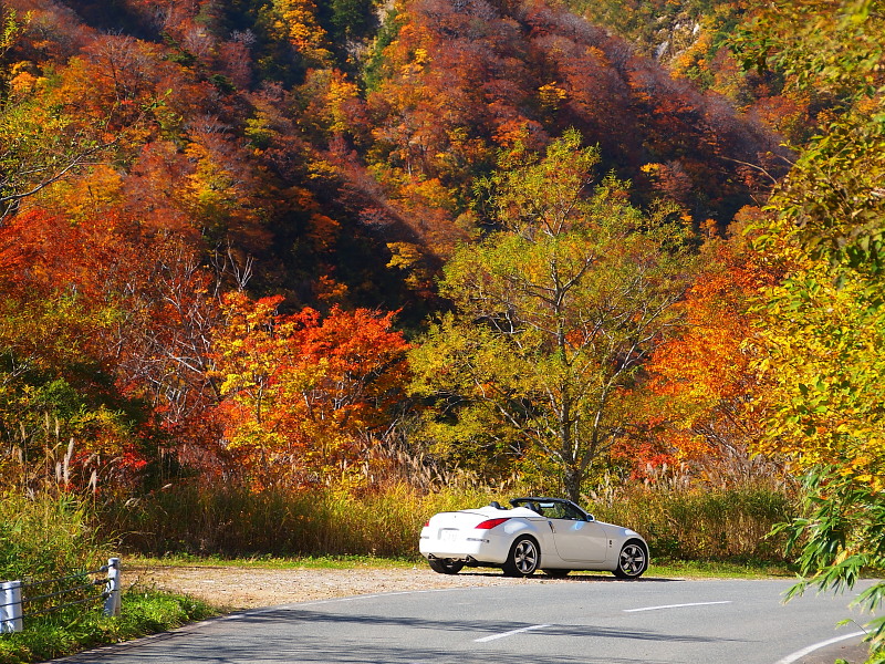 東北ツーリング 2015秋　　＜焼石連峰ビーチライン＞　　　Oct. 17, 2015_a0106043_18143832.jpg