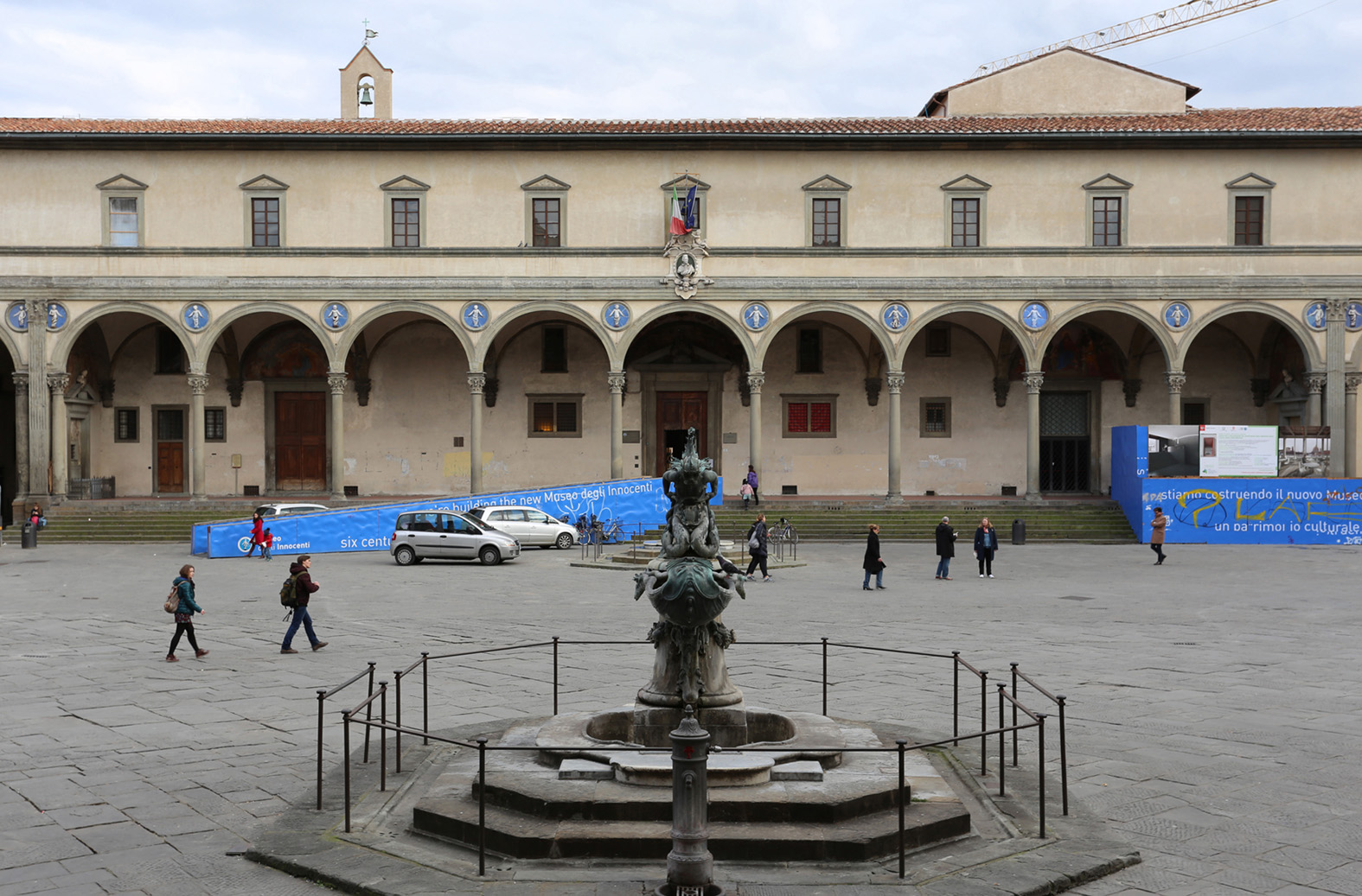フィレンツェ　捨子養育院　ブルネレスキ　　Firenze /　Spedale degli Innocenti　/ Filippo Brunelleschi_e0127948_293813.jpg