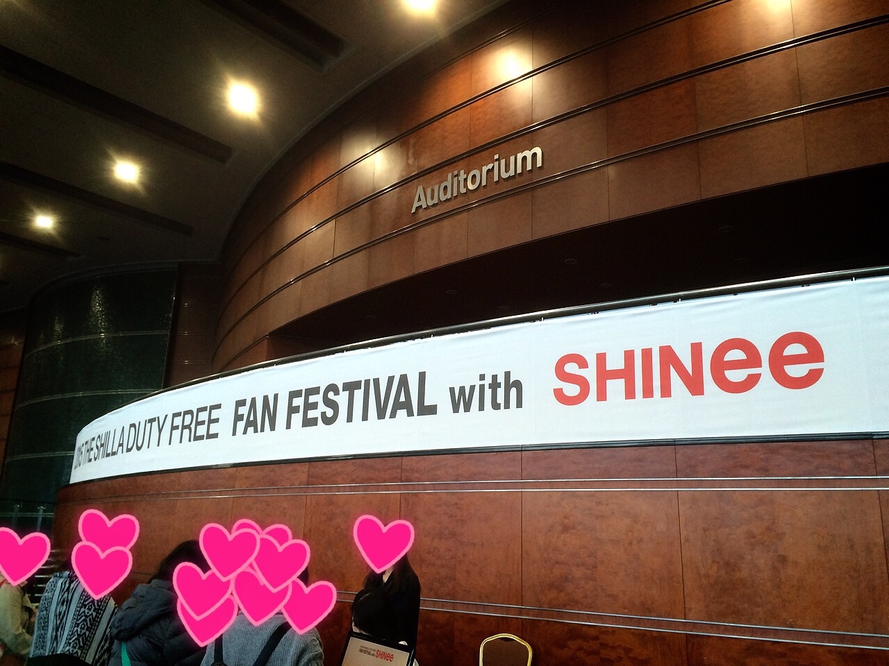 新羅免税店 FAN FESTIVAL with SHINee　イベントスタンバイ 編_e0064860_11075964.jpg