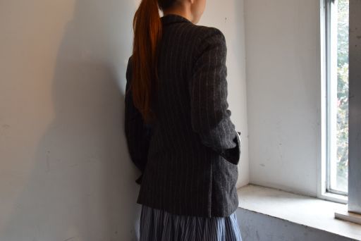 ストライプ × ストライプ を 着こなす ・ ・ ・ = gasa *grue =_b0110582_17513832.jpg