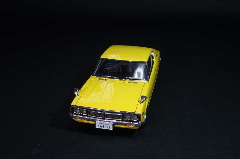 アオシマ　ケンメリSKYLINE HT 2000GT-X 1/24 完成写真_b0163792_14061404.jpg