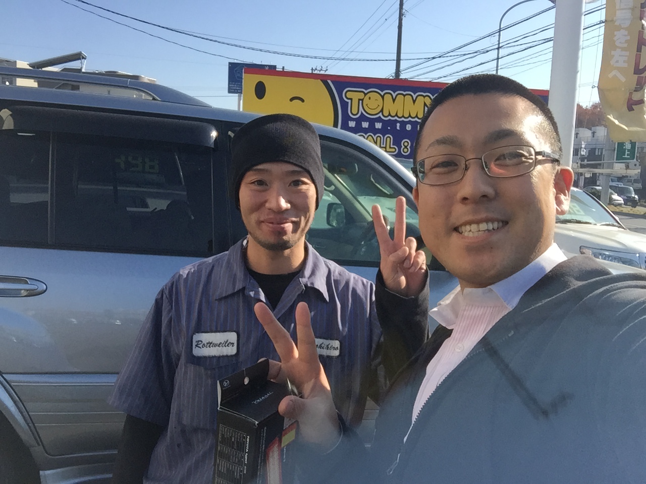 11/04(水)山本が送りますTOMMYの1日 ランクル ハマー アルファード_b0127002_18193052.jpg