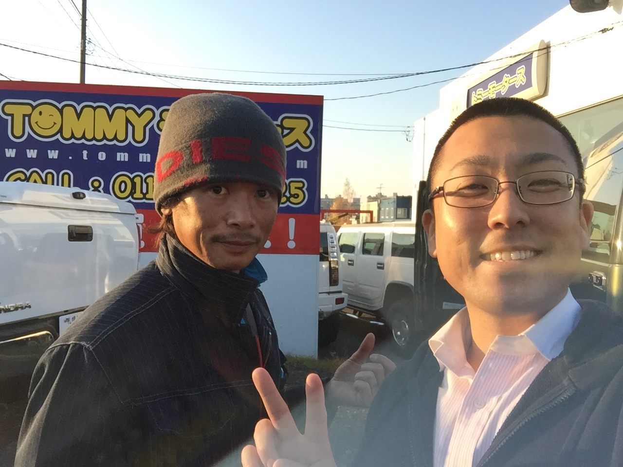 11/04(水)山本が送りますTOMMYの1日 ランクル ハマー アルファード_b0127002_18212161.jpg