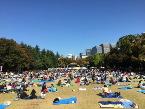 山梨ヌーボーワイン祭り 日比谷公園 Live Love Food