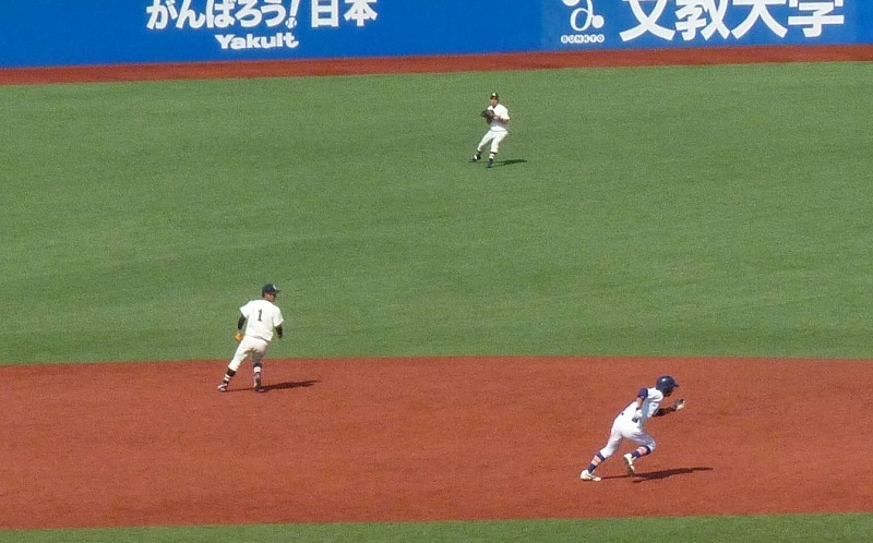 駒澤大対國學院大 10月15日 東都大学野球1部 後半_b0166128_1773065.jpg