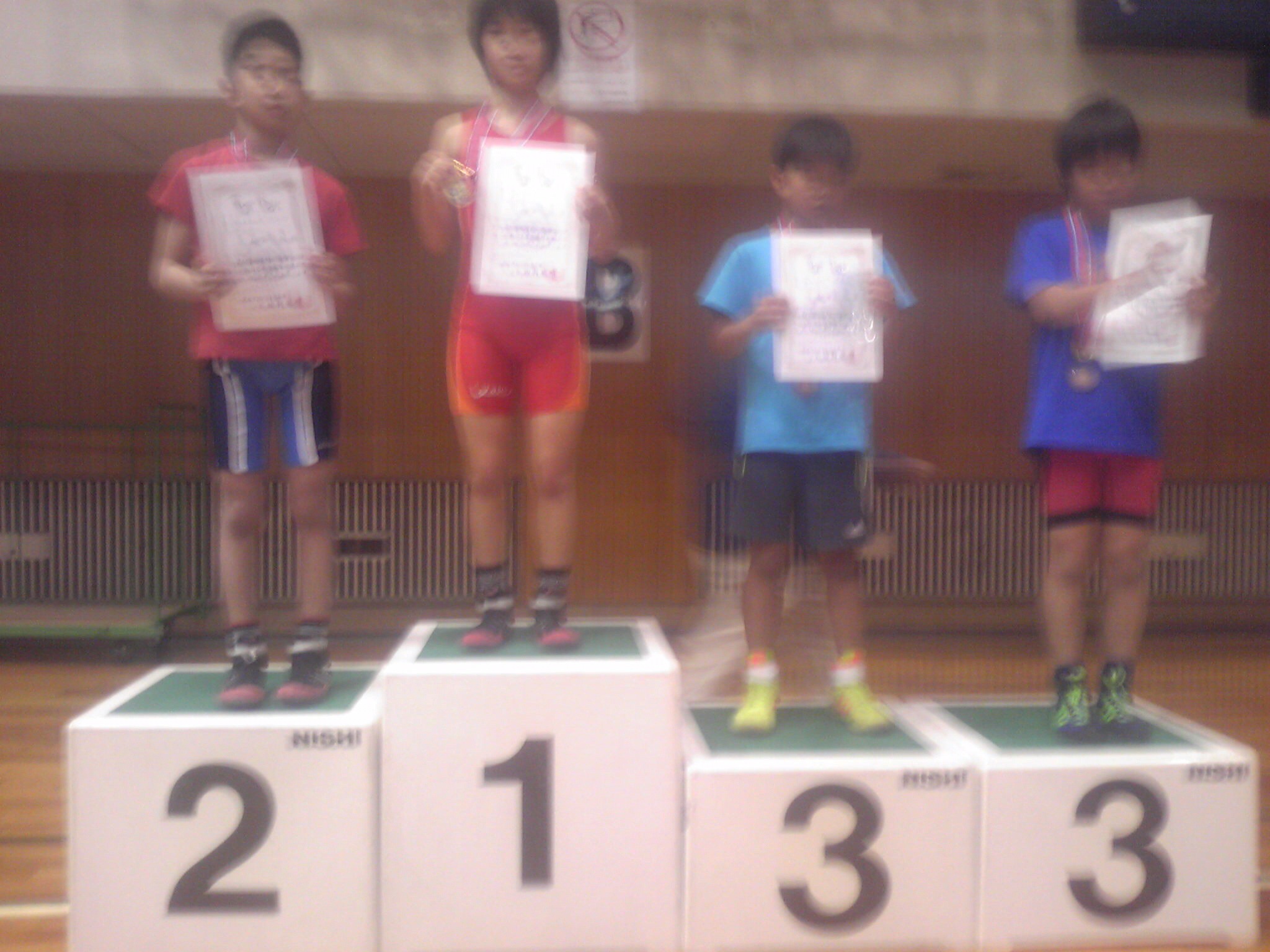 レスリング茨木市大会ダブル優勝！！_f0167951_1755016.jpg