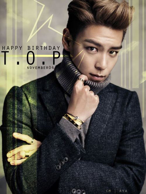Bigbang Top お誕生日おめでとう 탑 생일축하해요 ロサンゼルス韓流便り