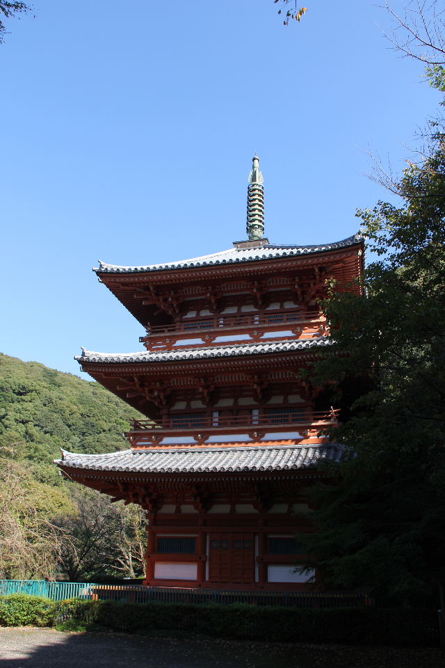 みやま市の清水寺本坊庭園と三重の塔へドライブ_c0011649_0294951.jpg