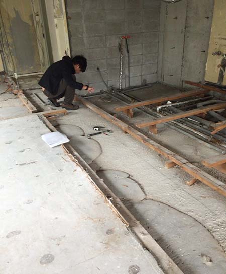 現地調査!続き マンションリフォーム~墨出し~_f0300358_10153816.jpg