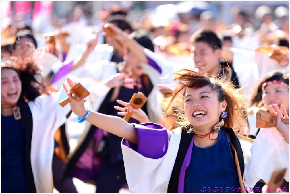 つるせよさこい祭り　2015　（12）　リゾンなるこ会飛鳥_b0104774_23422122.jpg