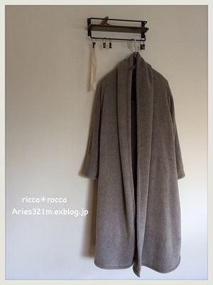 ハンドメイド メルトンフリースのコート Ricca Rocca ハンドメイド メルトンフリースのコート Ricca Rocca