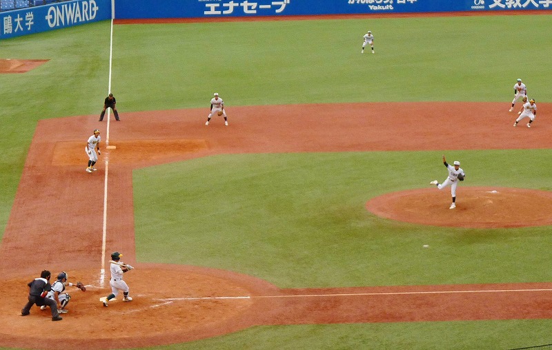中央大対専修大 10月15日 東都大学野球1部 後半_b0166128_11312054.jpg