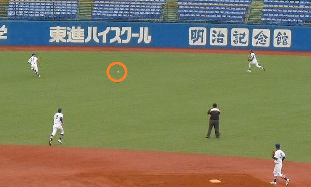 日本大対駒澤大 10月20日 東都大学野球1部 前半_b0166128_14403883.jpg