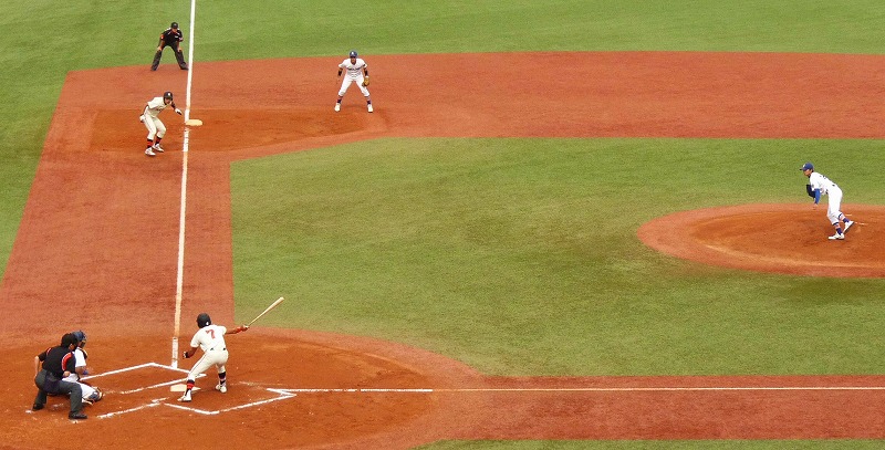 日本大対駒澤大 10月20日 東都大学野球1部 前半_b0166128_14473852.jpg