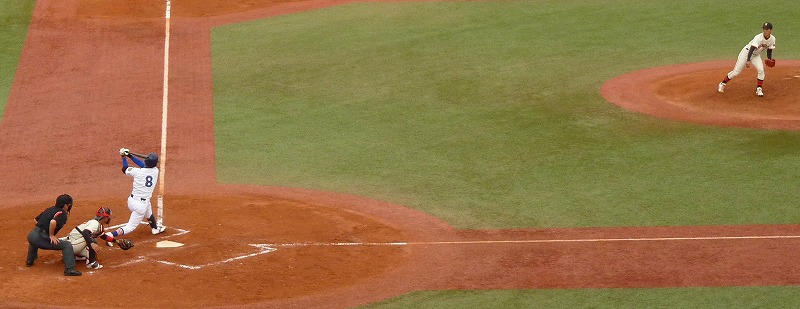 日本大対駒澤大 10月20日 東都大学野球1部 前半_b0166128_15315979.jpg
