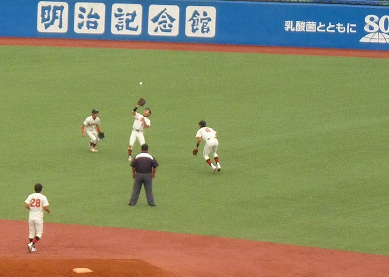 日本大対駒澤大 10月20日 東都大学野球1部 前半_b0166128_15331138.jpg