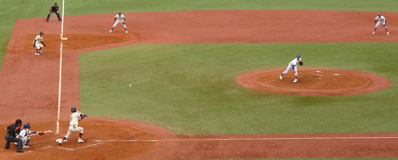 日本大対駒澤大 10月20日 東都大学野球1部 前半_b0166128_15484576.jpg