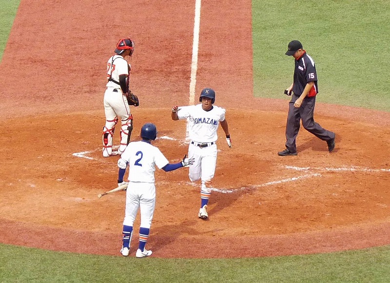 日本大対駒澤大 10月20日 東都大学野球1部 前半_b0166128_1611482.jpg