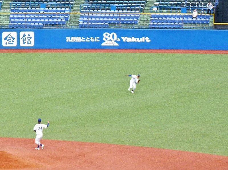 日本大対駒澤大 10月20日 東都大学野球1部 前半_b0166128_16132651.jpg