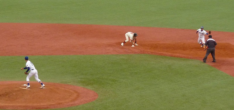 日本大対駒澤大 10月20日 東都大学野球1部 前半_b0166128_16212837.jpg