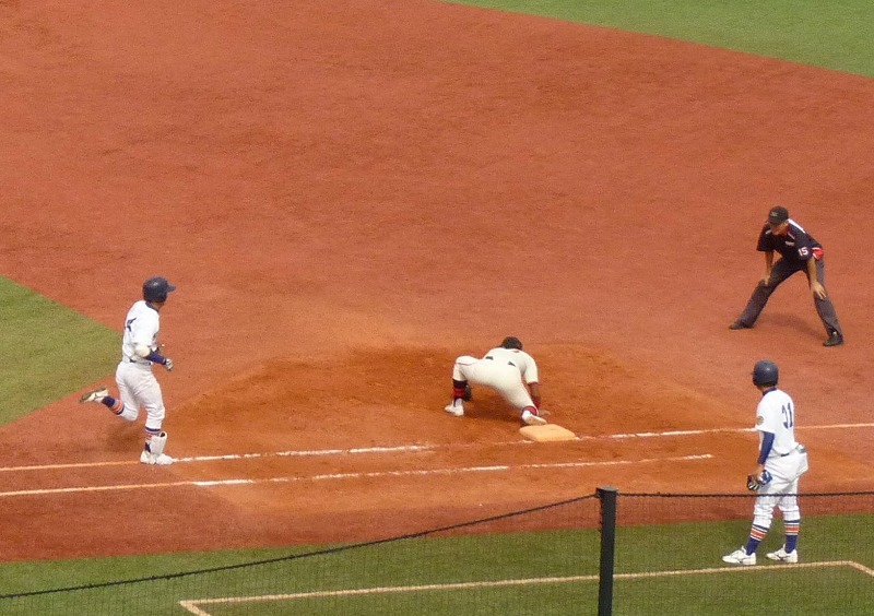 日本大対駒澤大 10月20日 東都大学野球1部 前半_b0166128_168489.jpg