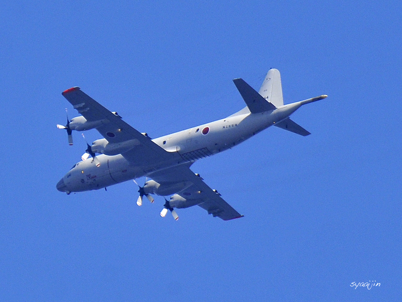 P-3Cが頭上を‥‥_d0251161_14371925.jpg