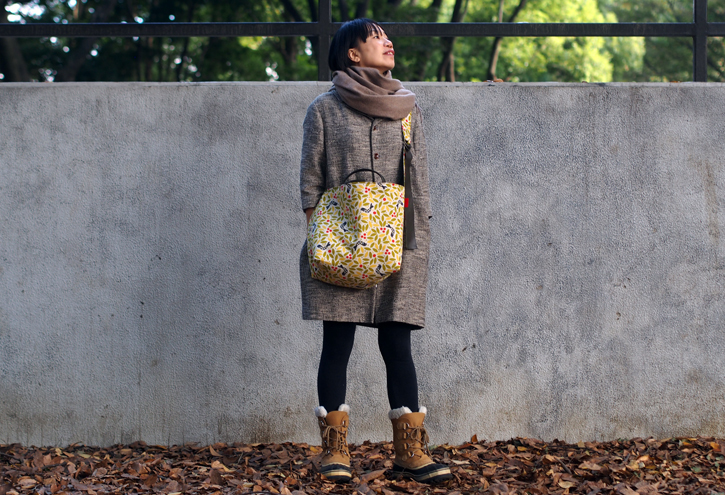 reversible bag の wide sizeできました_e0243765_10174075.jpg