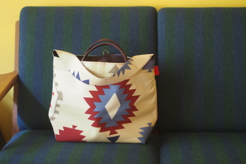 reversible bag の wide sizeできました_e0243765_11025186.jpg