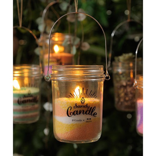 メイソンジャーでオリジナルキャンドルが作れるsandy Candle Kit Glass Onion S Blog