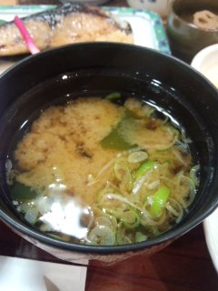 東銀座 魚久銀座店 イートインあじみせの本さわら酒粕白味噌漬定食_f0112873_0181636.jpg