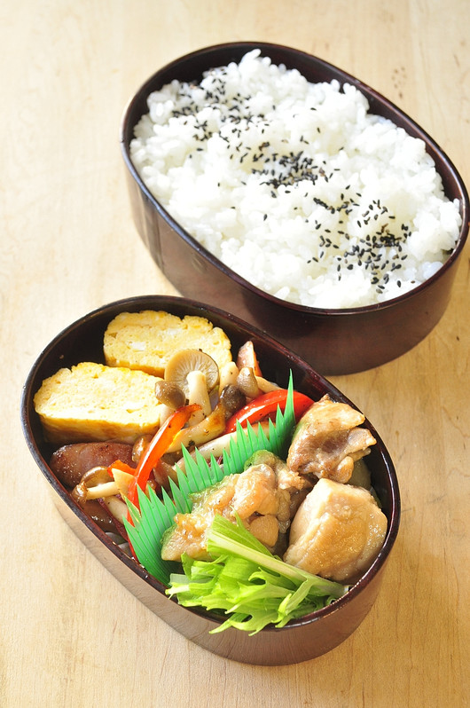 煮物弁当 と 味覚の授業_b0171098_9502252.jpg