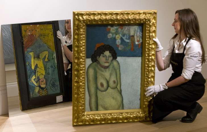 ピカソの絵画、裏に別の絵 約82億円で落札_b0064113_10235026.jpg