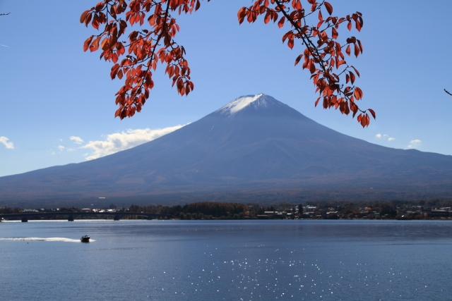 紅葉と富士山　2_d0026817_20433717.jpg