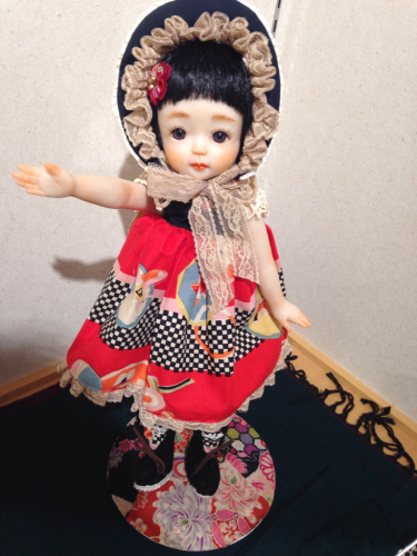 市松人形　創作人形