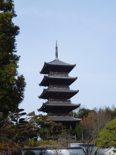 岡山旅行 その 2 吉備路 (備中国分寺、宝福寺等)、倉敷 (安養寺、大原美術館等)、岡山 (後楽園、岡山城)_e0345320_00124069.jpg