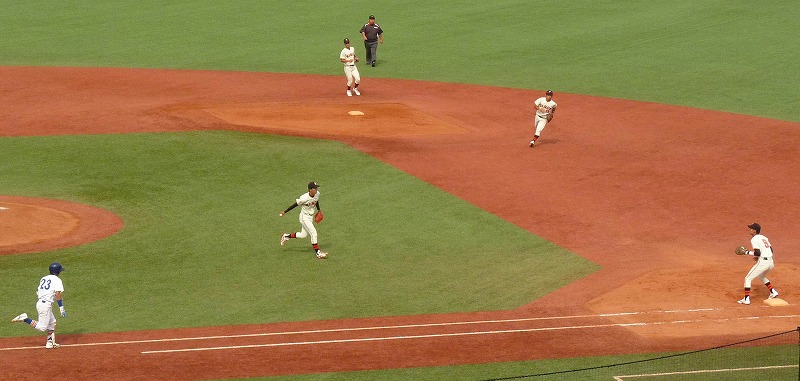日本大対駒澤大 10月20日 東都大学野球1部 後半_b0166128_10424758.jpg