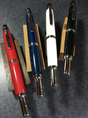 キャップレス】万年筆で書くこと、というかキャップレス【増殖】【絣