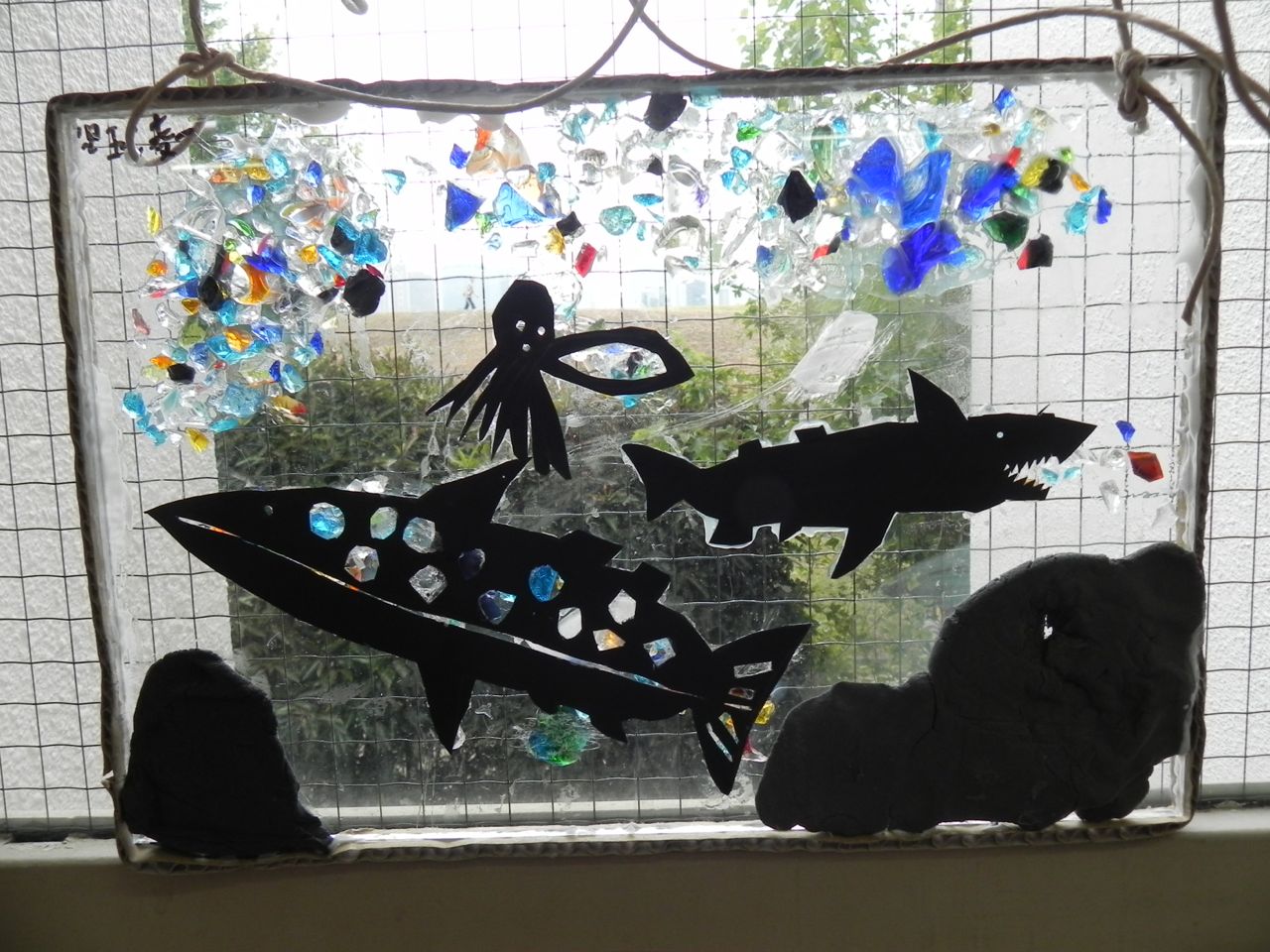 沖縄ガラスとアクリル板_d0076558_2248146.jpg