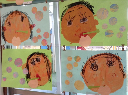 作品展を行いました みかづき幼稚園のブログ 作品展を行いました みかづき幼稚園のブログ