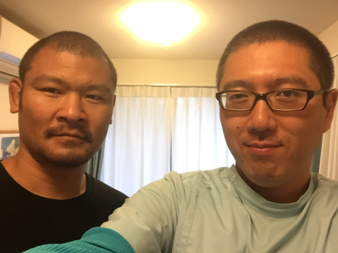 ラグビー界のレジェンド 野人 ご来院。_a0112393_19073807.jpg