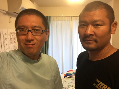ラグビー界のレジェンド 野人 ご来院。_a0112393_19073860.jpg