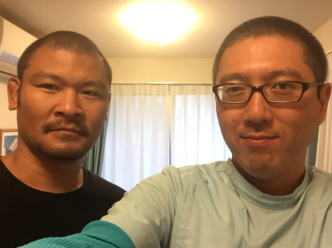 ラグビー界のレジェンド 野人 ご来院。_a0112393_19073895.jpg