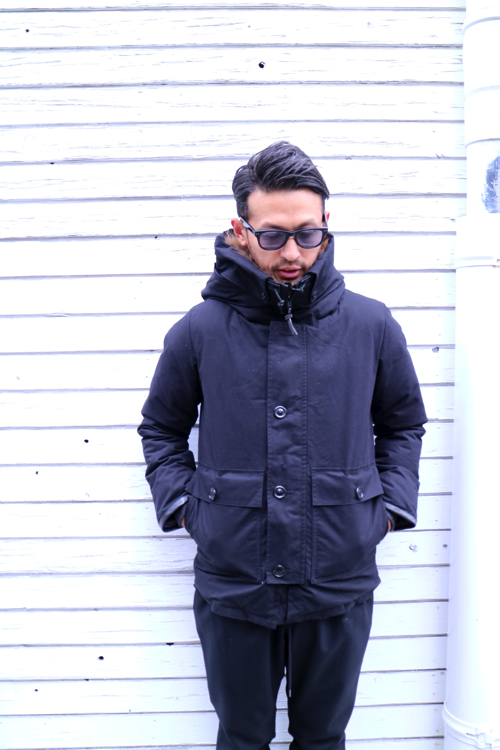 LAST ONE WHITE LINE OILD COTTON DOWN COAT : Mr.REUTER blog