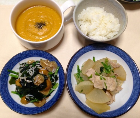 立冬。にんじんのポタージュを作る_d0122797_21465484.jpg