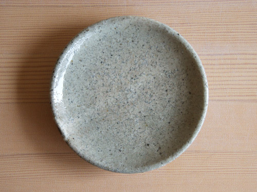 安達健さんの四寸皿。_a0026127_18101265.jpg